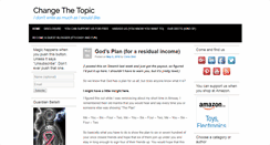 Desktop Screenshot of changethetopic.com